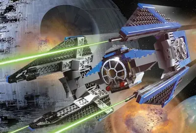 LEGO Star Wars 6206 TIE Interceptor set, image 4