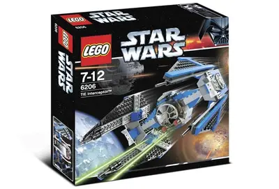 LEGO Star Wars 6206 TIE Interceptor set, image 3