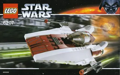 LEGO Star Wars 6207 A-wing Fighter set