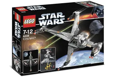 LEGO Star Wars 6208 B-wing Fighter set, image 4
