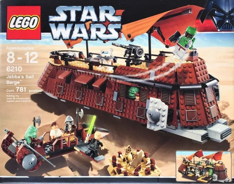 LEGO Star Wars 6210 Jabba's Sail Barge set