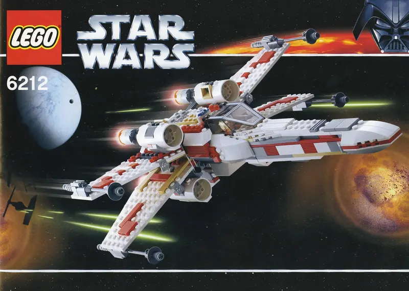LEGO Star Wars 6212 X-wing Fighter set