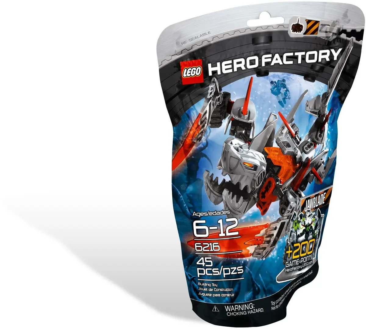 LEGO HERO Factory 6216 JAWBLADE set, image 2