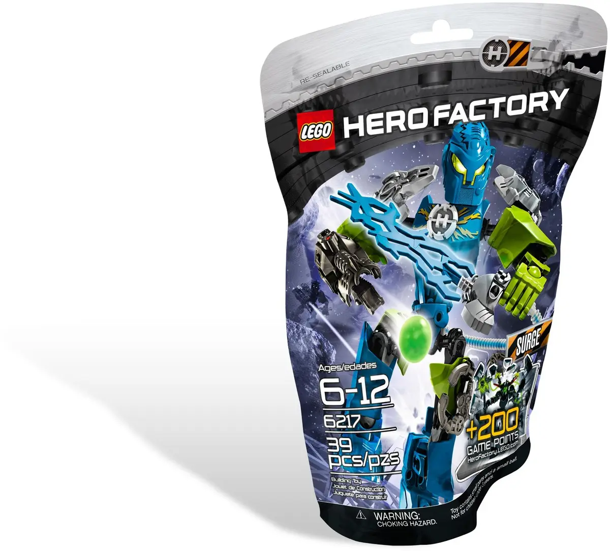LEGO HERO Factory 6217 SURGE set, image 2