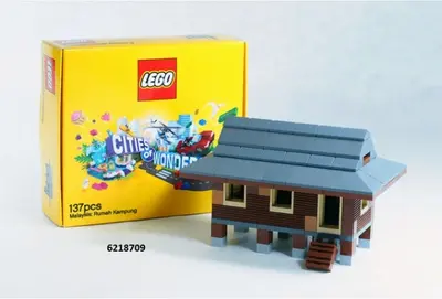 LEGO Promotional 6218709 Cities of Wonders - Malaysia: Kampung House set