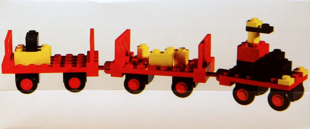 LEGO LEGOLAND 622 Parcels trolley set