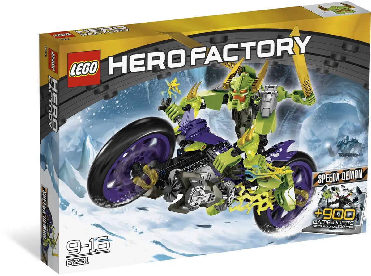 LEGO HERO Factory 6231 SPEEDA DEMON set, image 2