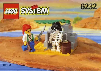 LEGO Pirates 6232 Skeleton Crew set