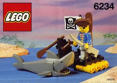 LEGO Pirates 6234 Renegade's Raft set