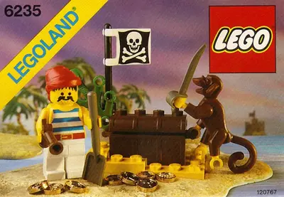LEGO Pirates 6235 Buried Treasure set