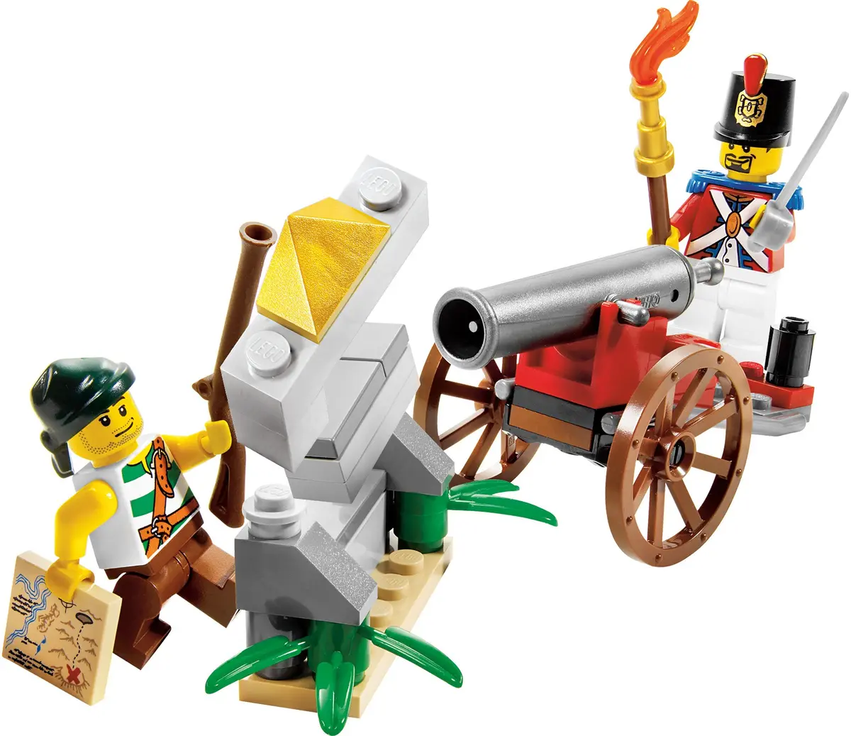 LEGO Pirates 6239 Cannon Battle set