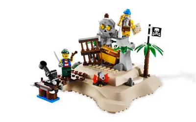 LEGO Pirates 6241 Loot Island set, image 7