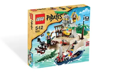 LEGO Pirates 6241 Loot Island set, image 4
