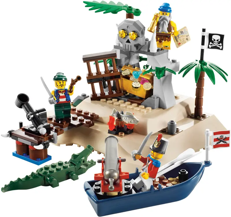 LEGO Pirates 6241 Loot Island set
