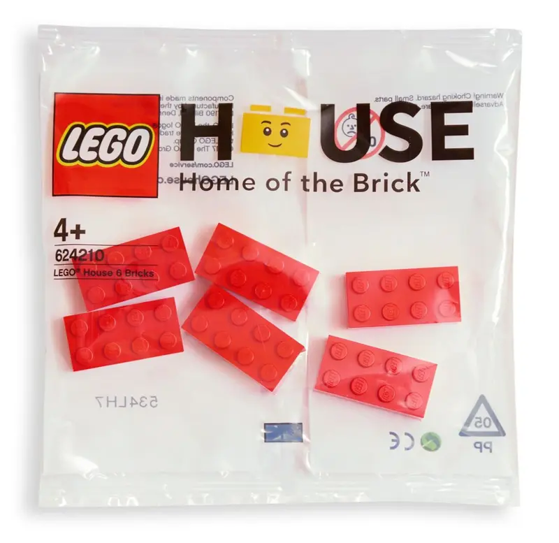 LEGO Promotional 624210 LEGO House 6 Bricks set