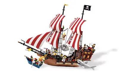 LEGO Pirates 6243 Brickbeard's Bounty set, image 2