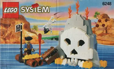 LEGO Pirates 6248 Volcano Island set