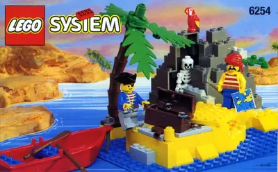 LEGO Pirates 6254 Rocky Reef set