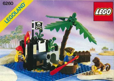 LEGO Pirates 6260 Shipwreck Island set