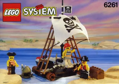 LEGO Pirates 6261 Raft Raiders set