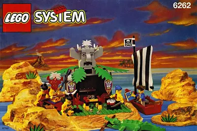 LEGO Pirates 6262 King Kahuka's Throne set