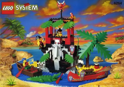 LEGO Pirates 6264 Forbidden Cove set