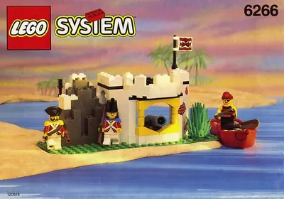 LEGO Pirates 6266 Cannon Cove set