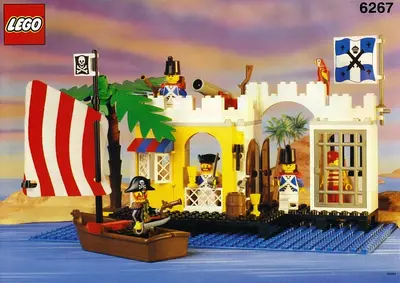LEGO Pirates 6267 Lagoon Lock-Up set