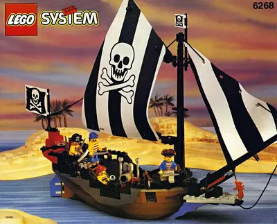 LEGO Pirates 6268 Renegade Runner set