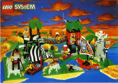 LEGO Pirates 6278 Enchanted Island set