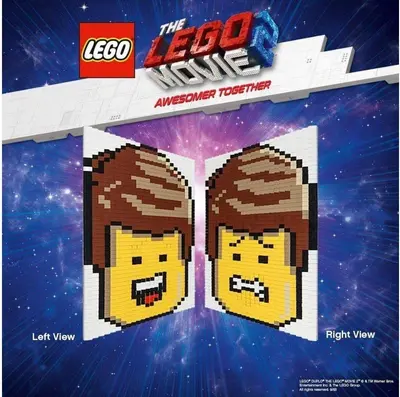 LEGO The LEGO Movie 2 6278335 Emmet Lenticular Mosaic set