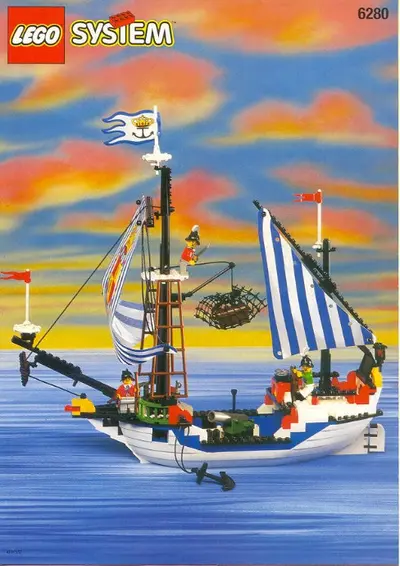 LEGO Pirates 6280 Armada Flagship set