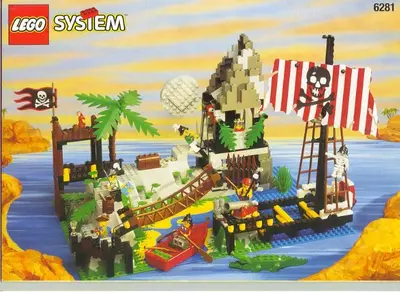 LEGO Pirates 6281 Pirates Perilous Pitfall set