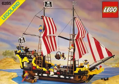 LEGO Pirates 6285 Black Seas Barracuda set
