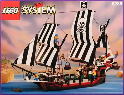 LEGO Pirates 6286 Skull's Eye Schooner set