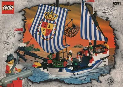 LEGO Pirates 6291 Armada Flagship set