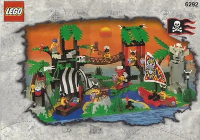 LEGO Pirates 6292 Enchanted Island set