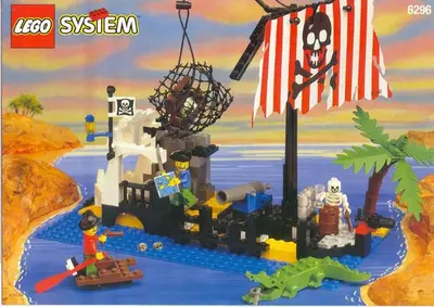 LEGO Pirates 6296 Shipwreck Island set