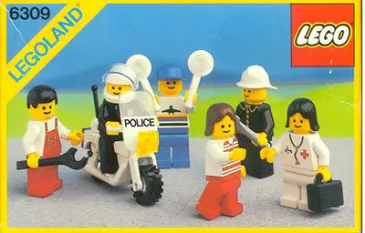 LEGO Town 6309 Town Mini-Figures set