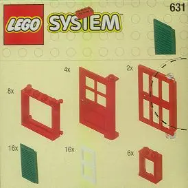 LEGO Basic 631 Doors and Windows set