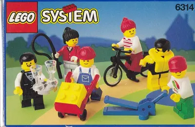 LEGO Town 6314 City People set