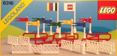 LEGO Town 6316 Flags and Fences set