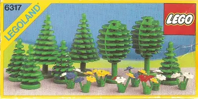 LEGO Town 6317 Trees and Flowers set