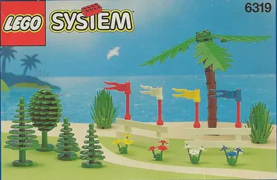 LEGO Town 6319 Trees and Fences set