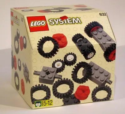 LEGO Basic 632 Wheels and Tyres set