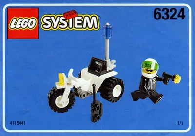 LEGO Town 6324 Chopper Cop set