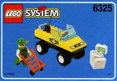 LEGO Town 6325 Package Pick-Up set