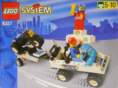 LEGO Town 6327 Turbo Champ set