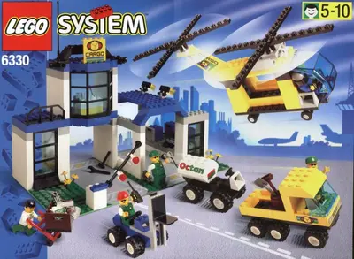 LEGO Town 6330 Cargo Centre set