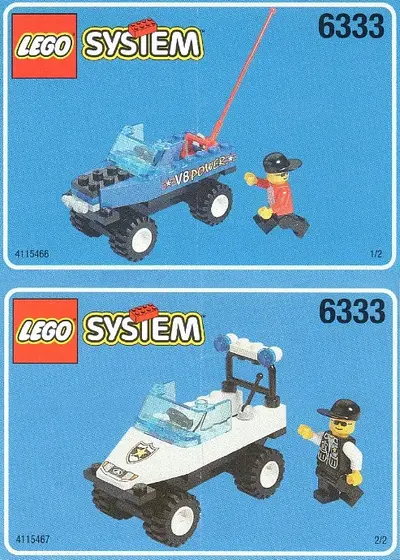 LEGO Town 6333 Race and Chase set